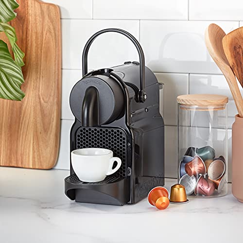 De’Longhi 203549 Inissia Cafetière à Capsules Nespresso, Plastique, Noir