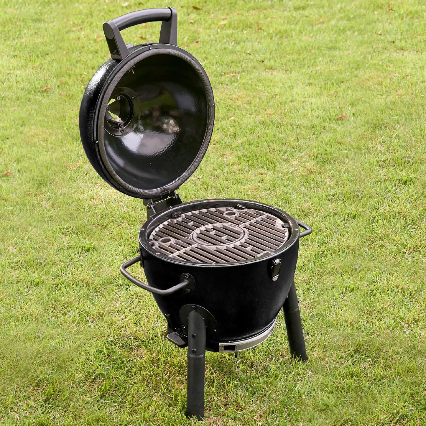 Char-Griller AKORN Jr. Kamado E6714 Barbecue à charbon portable pour cendres