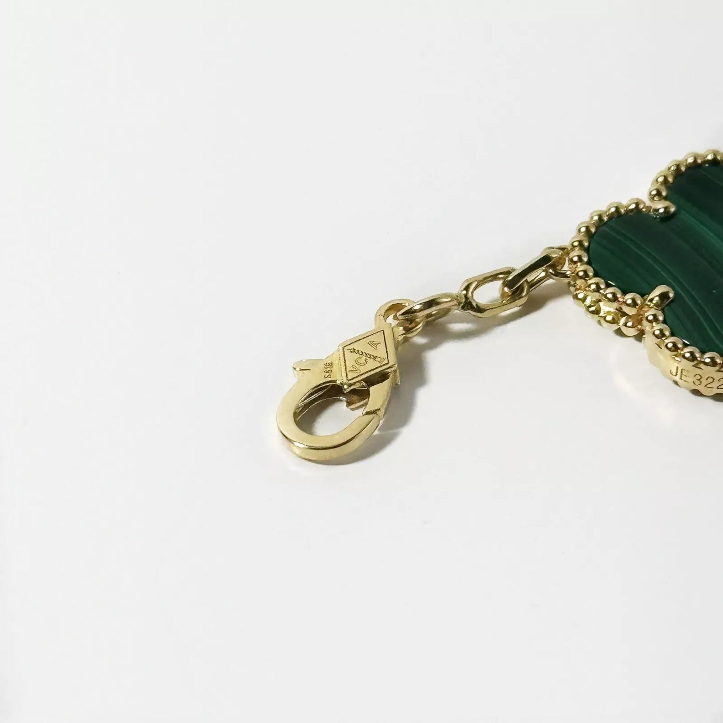 Van Cleef & Arpels Vintage Alhambra 5 motifs Bracelet Malachite